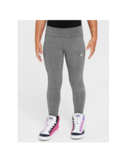 Legging pailleté shine gris fille - Nike