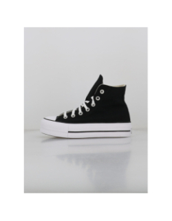 Converse montantes à plateforme ctas lift noir femme