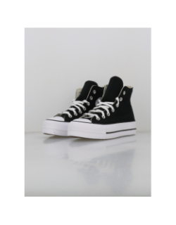 Converse montantes à plateforme ctas lift noir femme