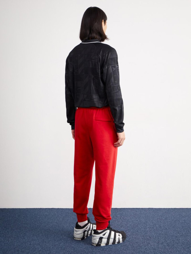 Pantalon jogging club ft jogger rouge homme - Nike