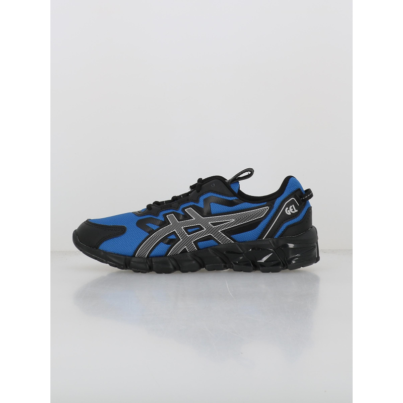 Baskets gel quantum 90 3 gs bleu noir enfant - Asics