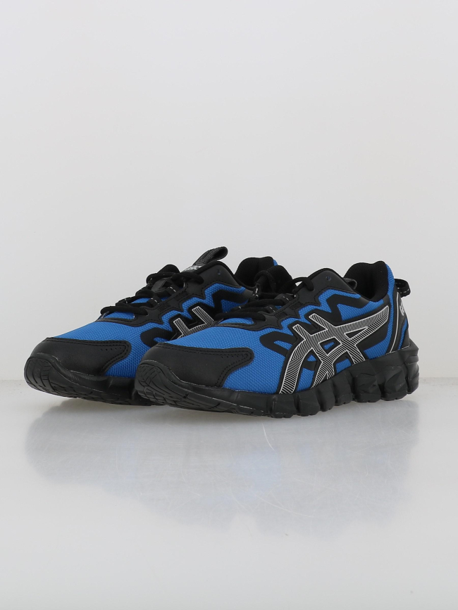 Baskets gel quantum 90 3 gs bleu noir enfant - Asics