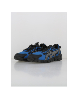 Baskets gel quantum 90 3 gs bleu noir enfant - Asics