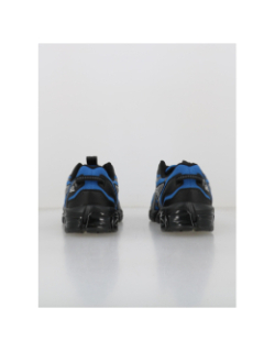 Baskets gel quantum 90 3 gs bleu noir enfant - Asics