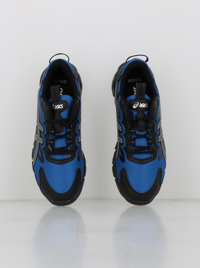 Baskets gel quantum 90 3 gs bleu noir enfant - Asics
