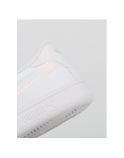 Baskets à scratch smash 3.0 holo blanc fille - Puma