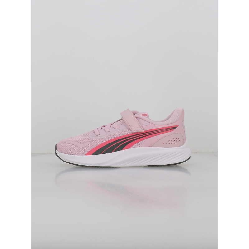 Baskets à scratch pounce lite ac ps rose fille - Puma