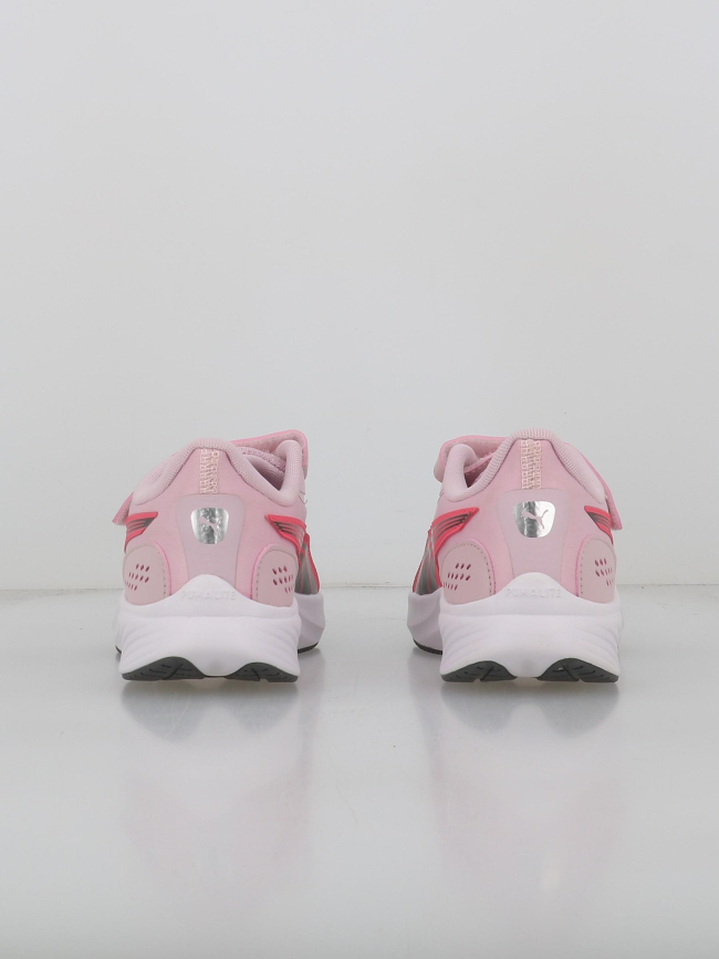 Baskets à scratch pounce lite ac ps rose fille - Puma