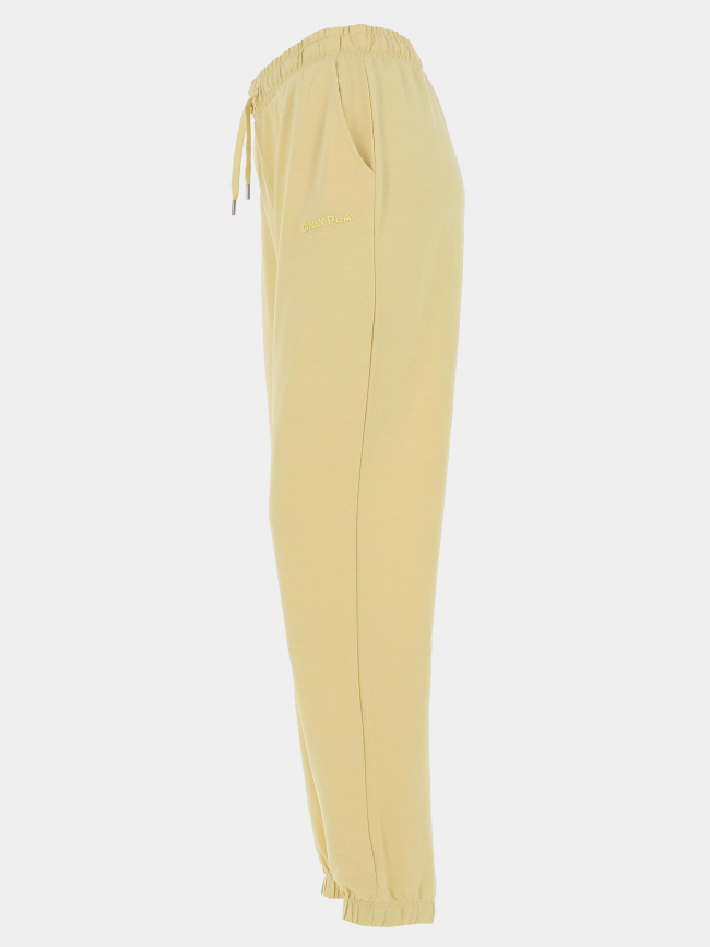 Pantalon jogging onpfrei life jaune femme - Only