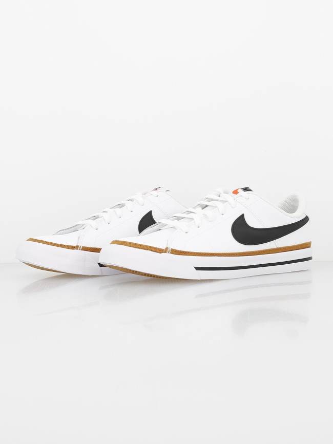 Baskets basses court legacy blanc enfant - Nike