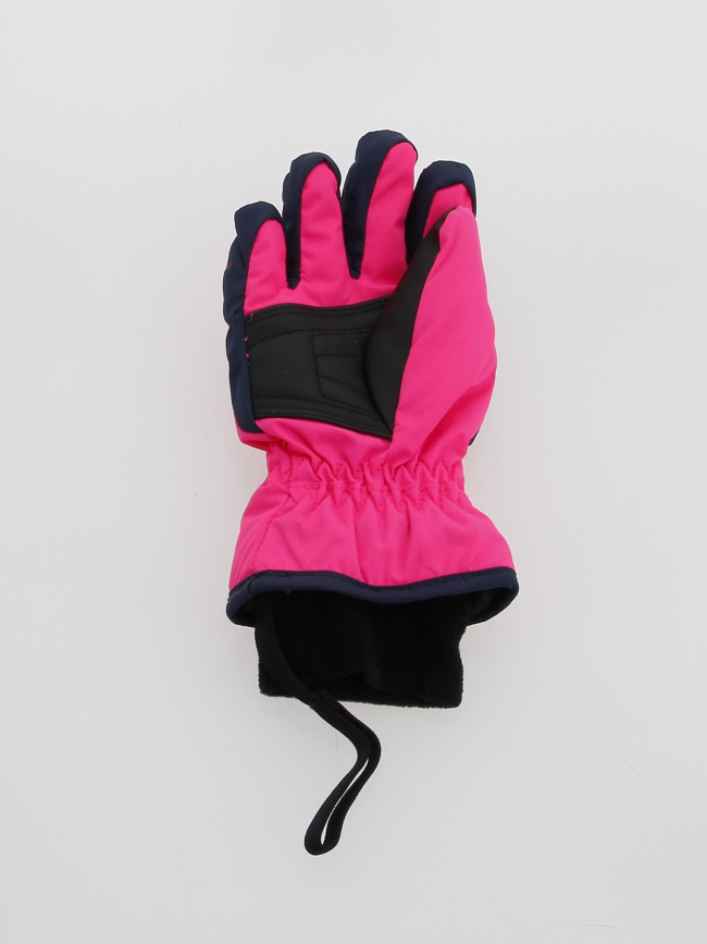 Gants de ski dessins rose enfant - Reusch
