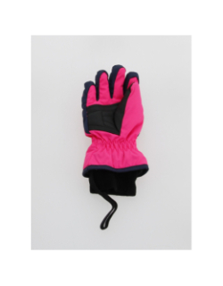 Gants de ski dessins rose enfant - Reusch