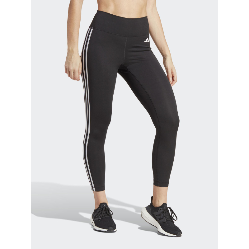 Legging training 3s 78 taille haute noir femme - Adidas