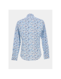Chemise stretch à motif lulihann bleu homme - Benson & Cherry