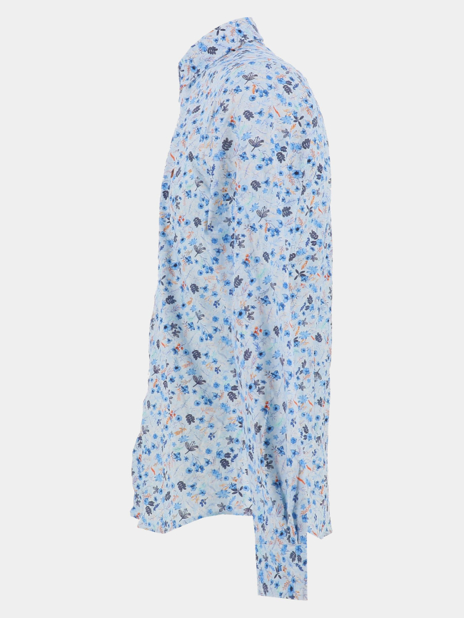 Chemise stretch à motif lulihann bleu homme - Benson & Cherry