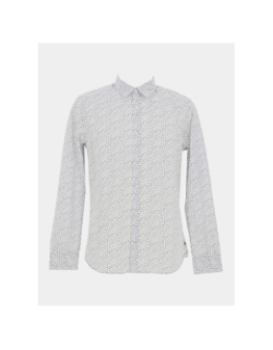 Chemise à motif floral carton blanc homme - Teddy Smith