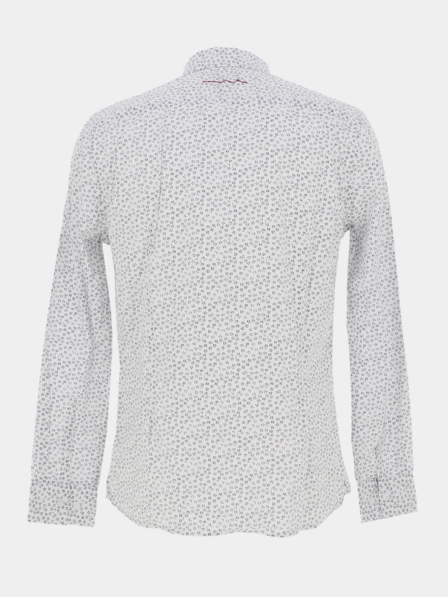 Chemise à motif floral carton blanc homme - Teddy Smith