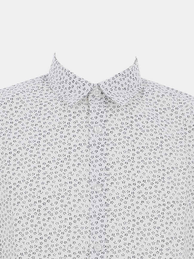 Chemise à motif floral carton blanc homme - Teddy Smith