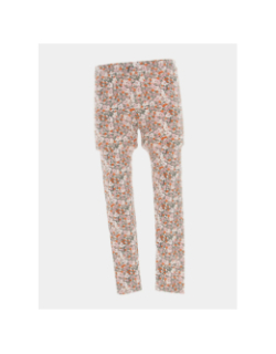 Legging fleuri reversible rose fille - Guess