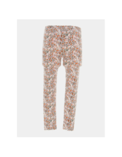 Legging fleuri reversible rose fille - Guess