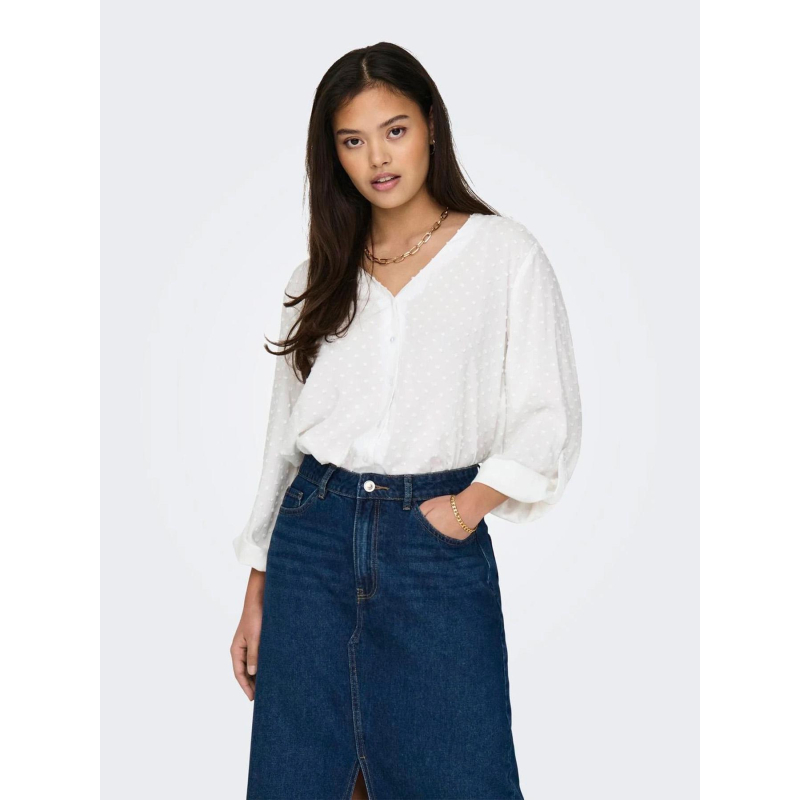 Chemise jdydiana blanc femme - JDY