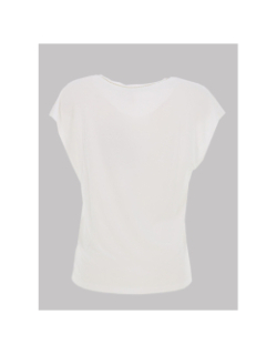T-shirt col v batila blanc femme - Vero Moda