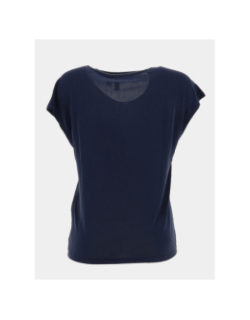 T-shirt col v batila bleu marine femme - Vero Moda
