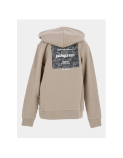 Sweat à capuche jcotarmac camo beige garçon - Jack & Jones
