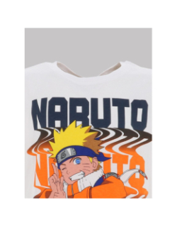 T-shirt à manches courtes naruto blanc enfant - Name It
