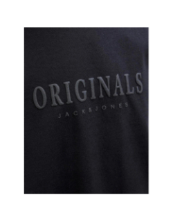 T-shirt jorfrederiksberg noir garçon - Jack & Jones