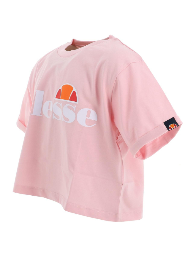 T-shirt sport crop nicky rose fille - Ellesse