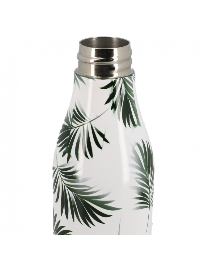 Gourde bottle inox 500ml seycheles blanc - Les Artistes