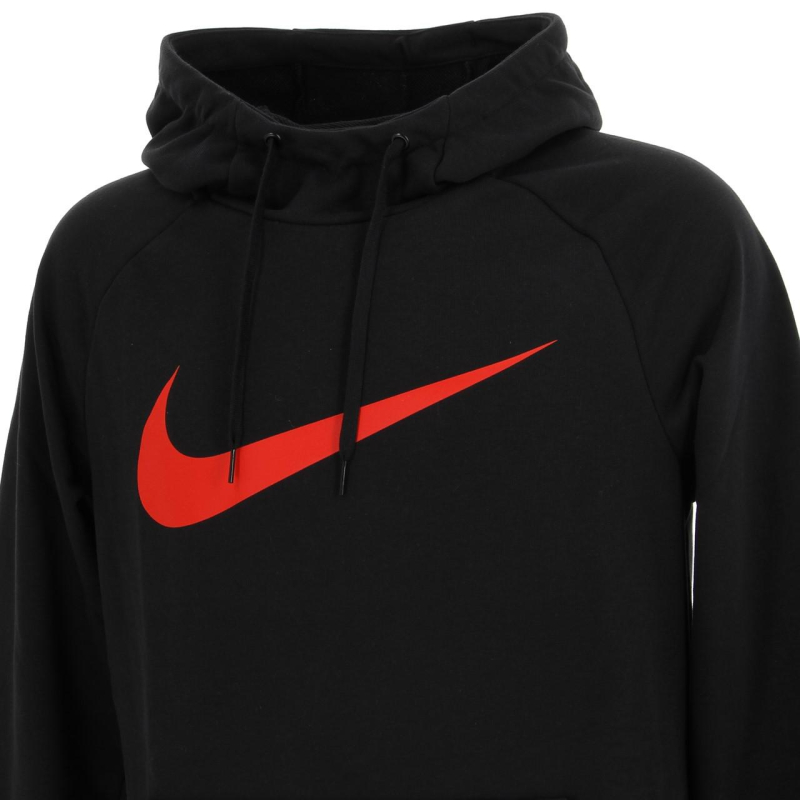Nike Noir Sweat Capuche Nike Rouge Sweat à Capuche Nike Sportswear Swoosh  Noir/Rouge Université