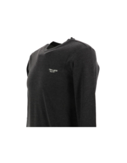 T-shirt manches longues the tee gris homme - Teddy Smith