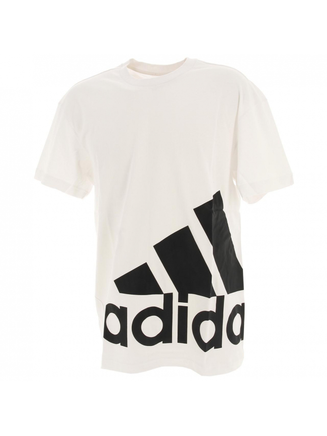 T-shirt Blanc Adidas - Homme