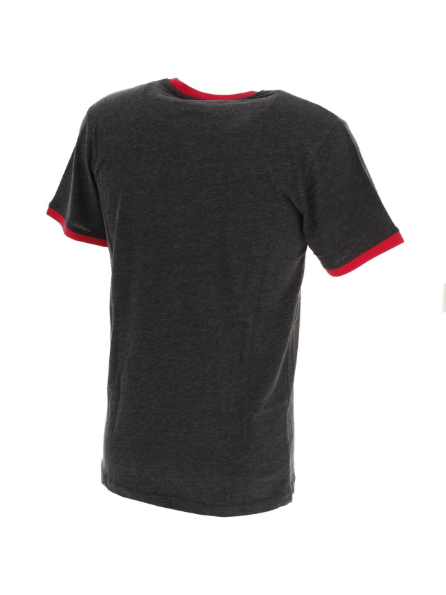 T-shirt the tee gris/rouge homme - Teddy Smith