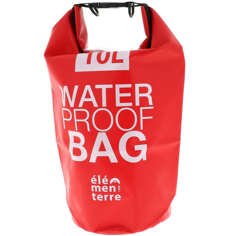 Sac étanche bukceno 10L rouge - Elementerre