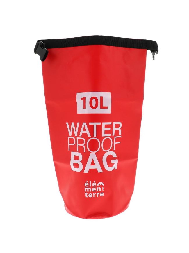 Sac étanche bukceno 10L rouge - Elementerre