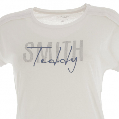 T-shirt Teddy Smith Fille - Manches Courtes Couleur Uni
