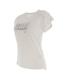 T-shirt tabla blanc fille - Teddy Smith