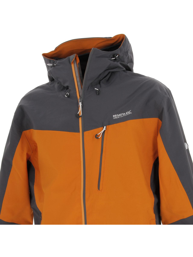 Veste technique imperméable orange homme - Regatta