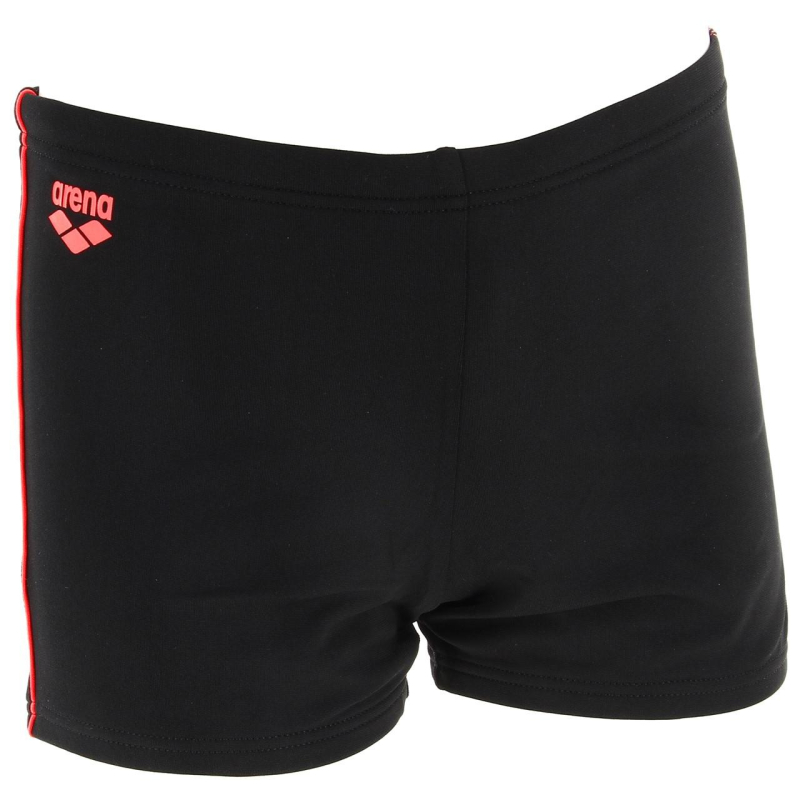Maillot de bain natation feather noir rouge garçon - Arena