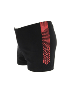 Maillot de bain natation feather noir rouge garçon - Arena
