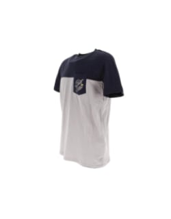 T-shirt bicolore molene gris homme - Quiksilver