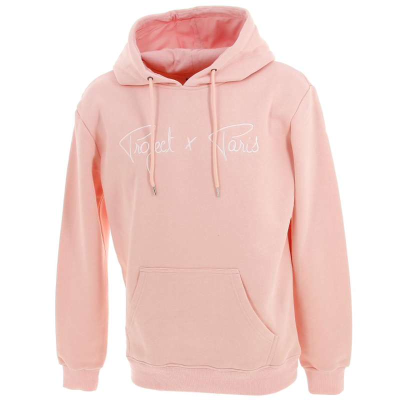 Sweat à capuche basic rose - Project X Paris
