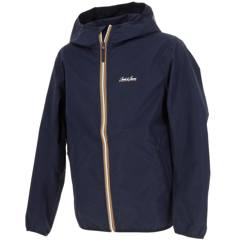 Veste imperméable tons bleu marine homme - Jack & Jones