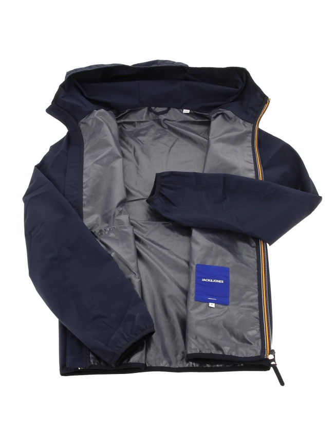 Veste imperméable tons bleu marine homme - Jack & Jones