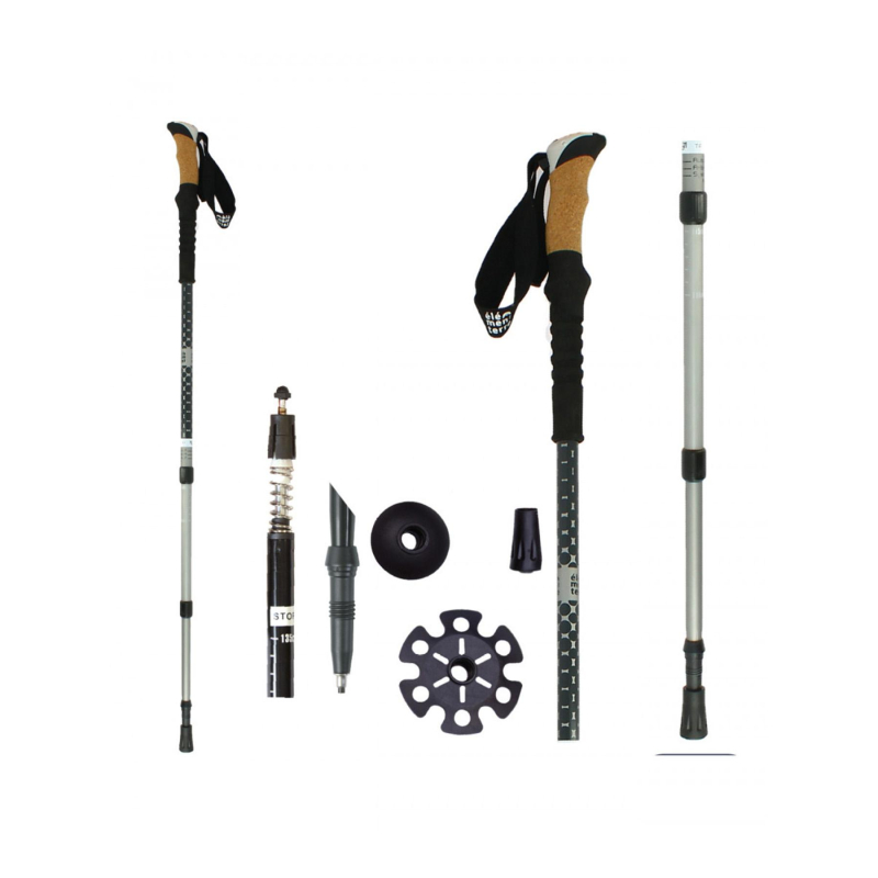 Bâton de randonné tramp noir - Elémenterre