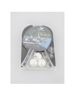Pack 2 raquettes de tennis de table sport noir - Cornilleau
