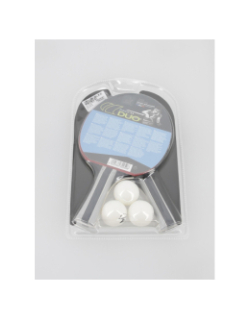 Pack 2 raquettes de tennis de table sport noir - Cornilleau